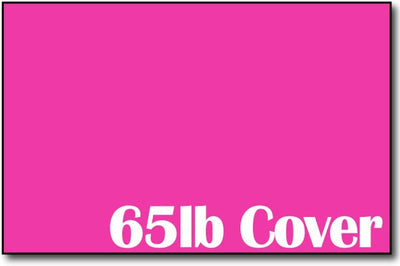 Single Flat Cards, 5 1/2" x 8 1/2" Fireball Fuchsia - 500 Flat Cards