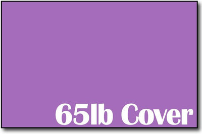 Single Flat Cards, 5 1/2" x 8 1/2" Planetary Purple - 500 Flat Cards