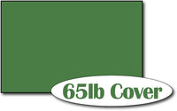 Single Flat Cards, 5 1/2" x 8 1/2" Holiday Green - 500 Flat Cards