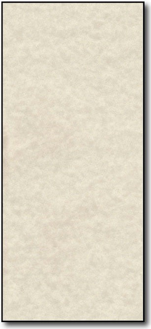 4" x 9" Natural Parchment Rack Cards - 250 Cards