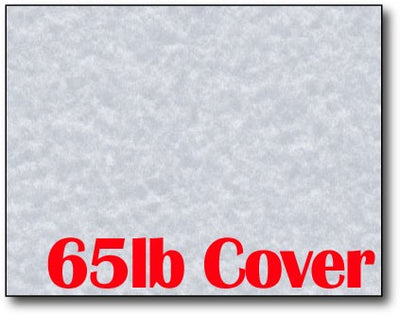 Single Flat Cards, 4 1/4" x 5 1/2" 65lb Blue Parchment - 1000 Flat Cards