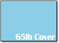 65lb Bright Blue 5" x 7" Cards - 500 Flat Cards