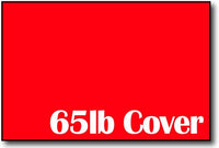 65lb Rocket Red 4" x 6" Cards - 500 Flat Cards