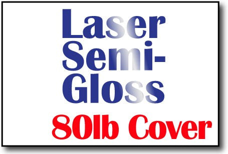 Double Sided Laser Semi Gloss 4" x 6" Cards - 500 Flat Cards