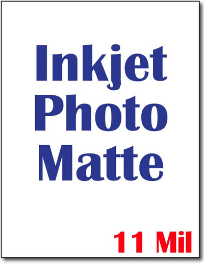 4 x 5400 White Matte Inkjet Tag Stock 8pt. Matte card stock for use in a  roll fed inkjet printer