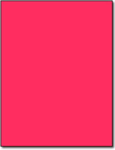 Fluorescent Pink Full Sheet Labels