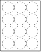 40 Round Printable Labels Desktop Supplies