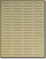 Adhesive  Labels Gold Foil Return, size A6, measure (1 3/4" x 1/2") , compatible  Laser, Foil