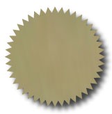 Adhesive  Labels Gold Foil, size A6, measure (2" Round) , compatible  Laser, Foil