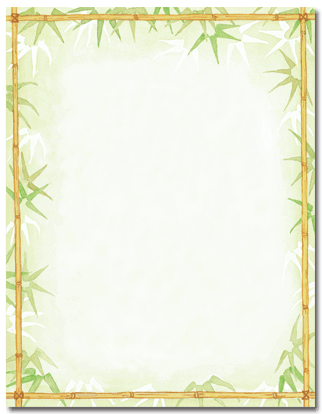 Bamboo Leaves Paper