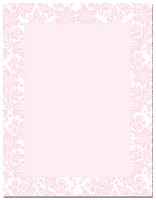 Blooming Pink Letterhead