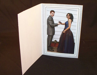 Grey Photo frames , measure ( 4 1/4" x 6 1/4") , compatible  with Inkjet and laser, Matte Both sides