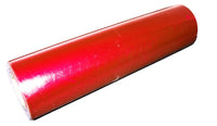Red Metallic Laser Foil - 200 Foot Roll