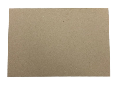 30pt 5" x 7" Brown Kraft Cardboard Chipboard